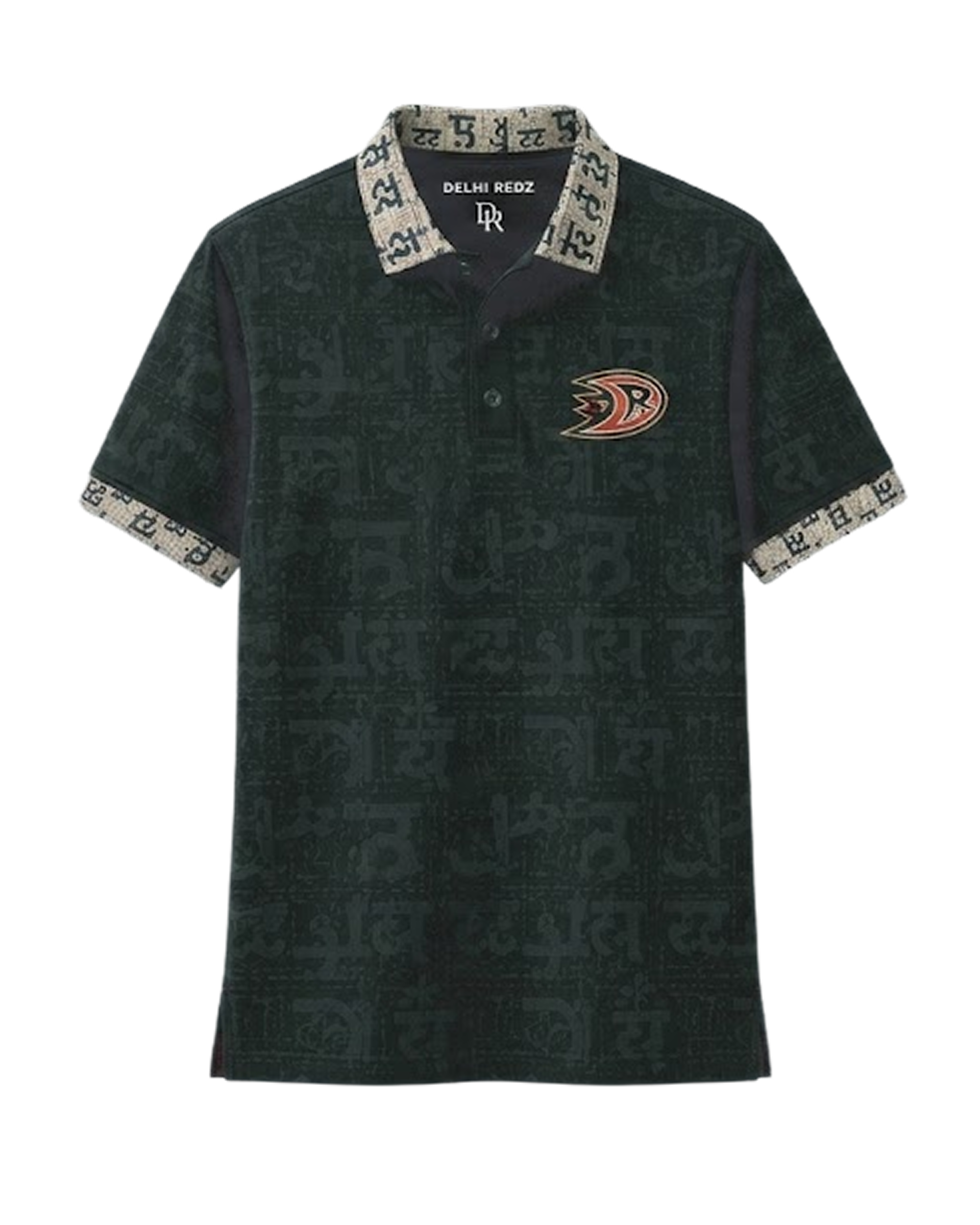 Delhi Redz Lifestyle Polo Midnight Black
