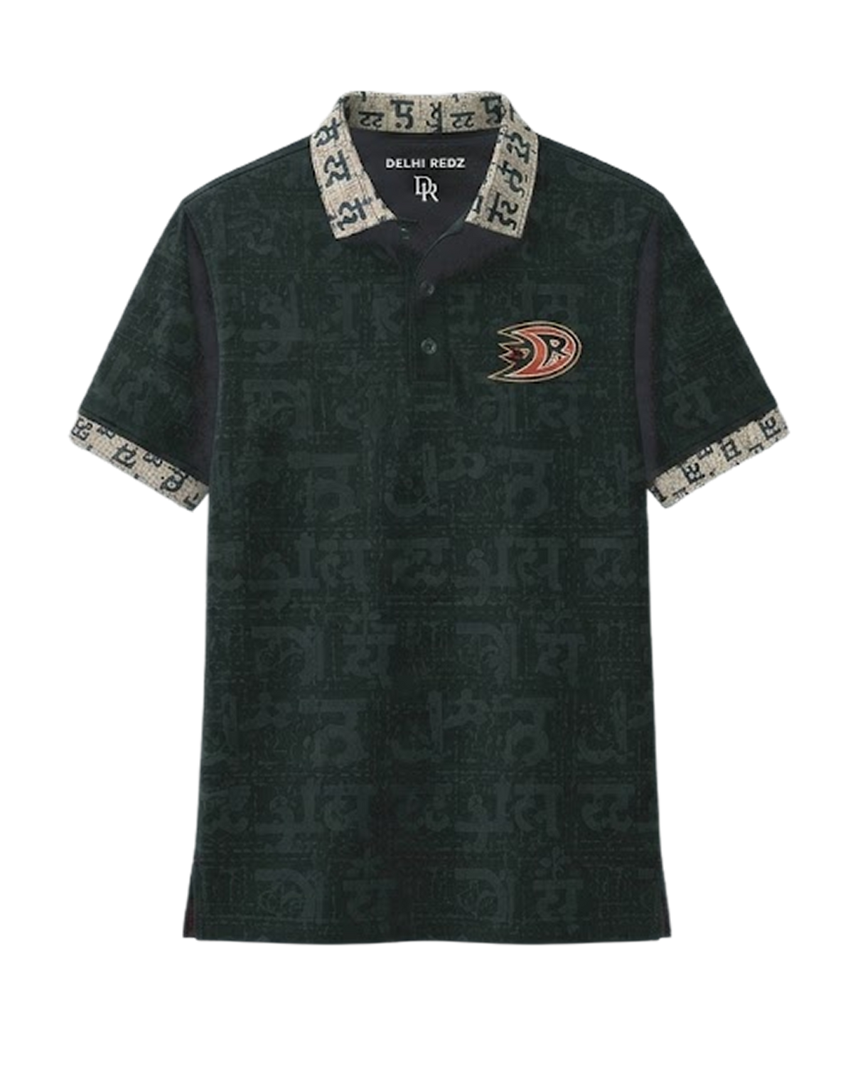 Delhi Redz Lifestyle Polo Midnight Black